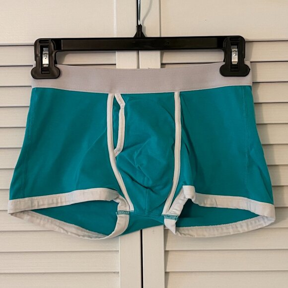 H&M Organic Cotton Trunks--Turquoise - Picture 1 of 2
